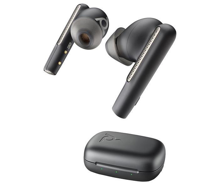 HP Poly Voyager Free 60 Headset Draadloos In-ear Oproepen/muziek USB Type-A Bluetooth Zwart