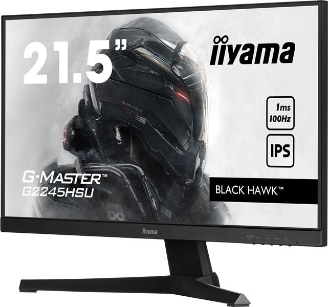 iiyama G-MASTER G2245HSU-B2 LED display 55,9 cm (22"") 1920 x 1080 Pixels Full HD Zwart