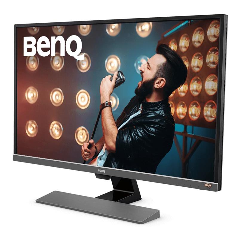 Benq EW3270U 80 cm (31.5) 3840 x 2160 Pixels 4K Ultra HD LED Zwart, Grijs, Metallic