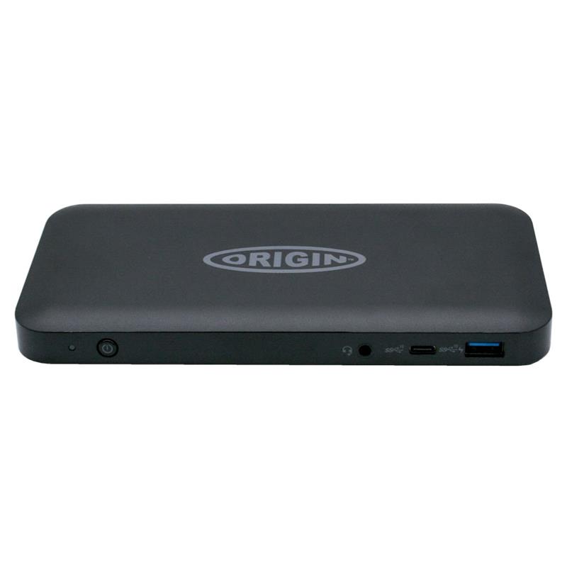 Origin Storage OSDOCK-USBC notebook dock & poortreplicator Docking USB 3.2 Gen 1 (3.1 Gen 1) Type-C Zwart