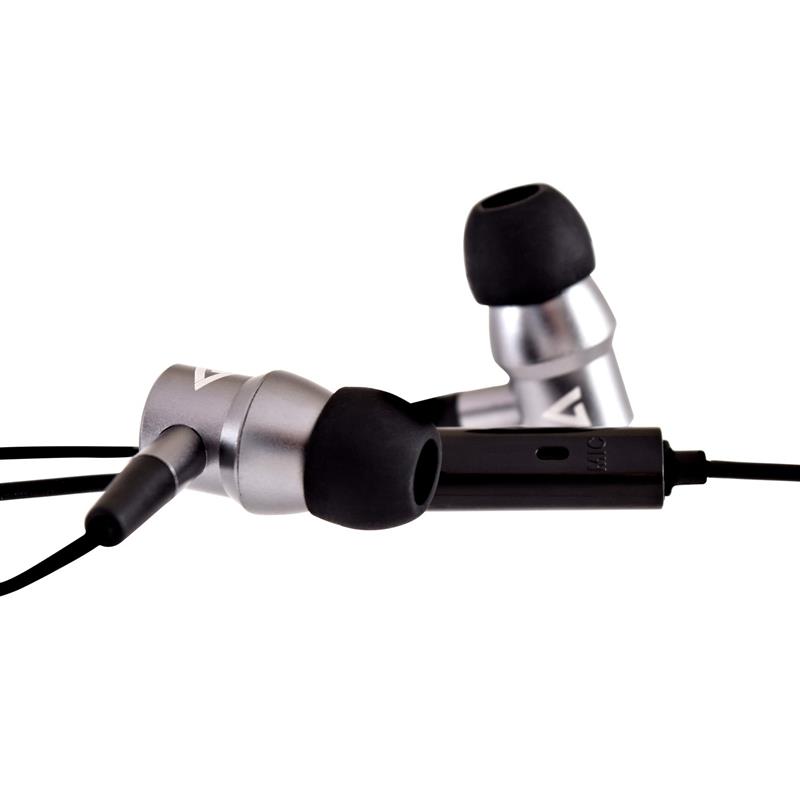 V7 HA111-3EB hoofdtelefoon/headset Bedraad In-ear Oproepen/muziek Zilver