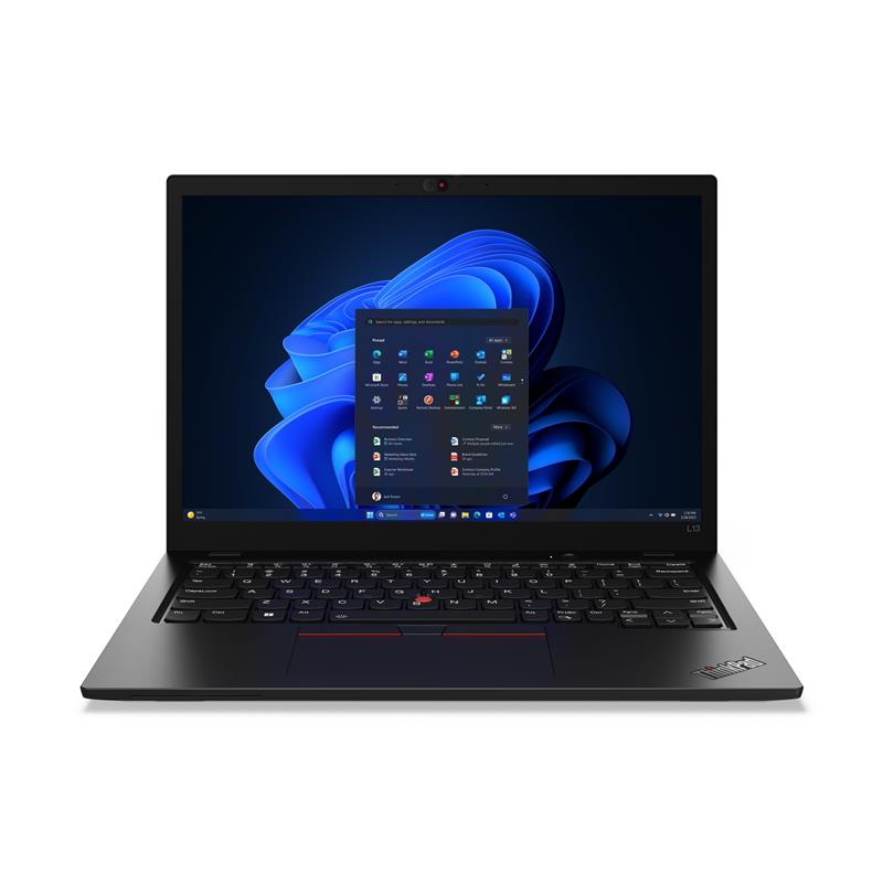 Lenovo ThinkPad L13 Intel Core Ultra 5 125U Laptop 33,8 cm (13.3"") WSXGA 16 GB LPDDR5-SDRAM 512 GB SSD Wi-Fi 6E (802.11ax) Windows 11 Pro Zwart