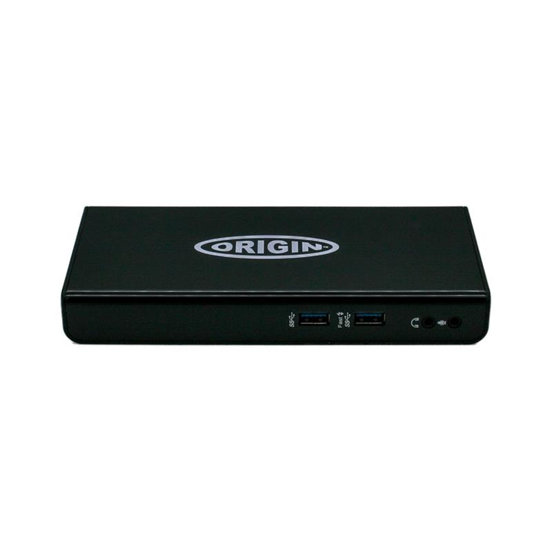 Origin Storage 452-BBOT-OS laptop dock & poortreplicator Docking USB 3.2 Gen 1 (3.1 Gen 1) Type-A Zwart