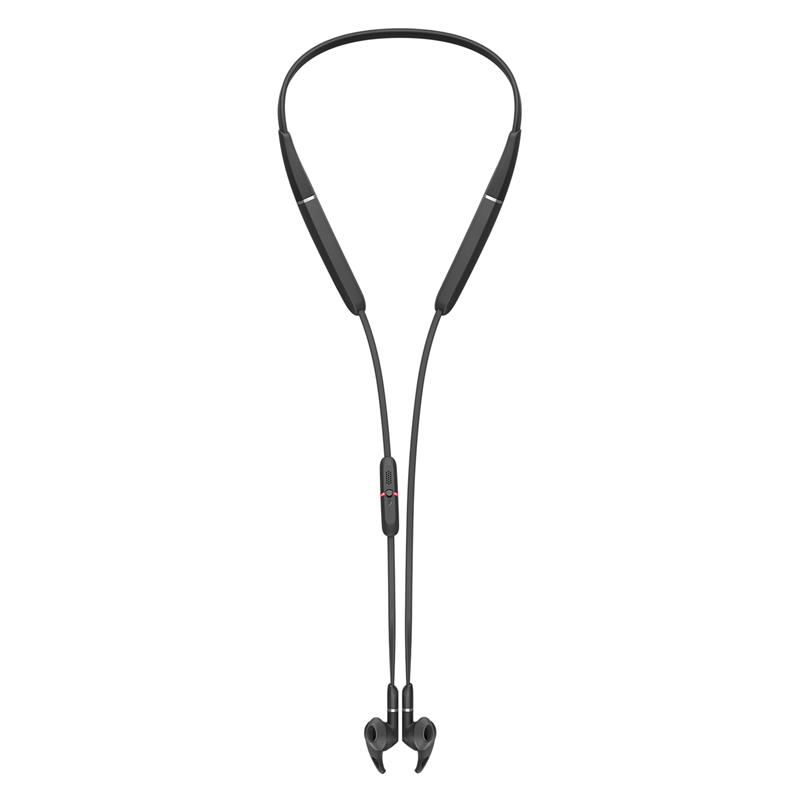 Jabra Evolve 65e MS & Link 370 Headset Draadloos Neckband Kantoor/callcenter Micro-USB Bluetooth Zwart