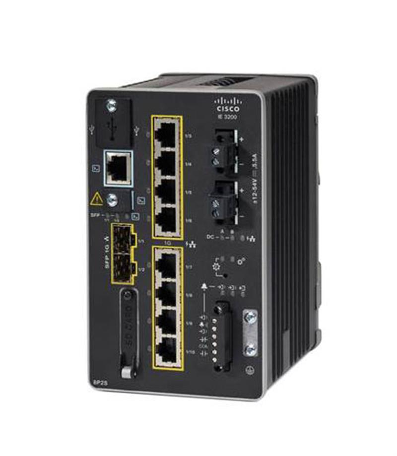Cisco IE-3200-8P2S-E netwerk-switch Managed L2 Fast Ethernet (10/100) Power over Ethernet (PoE) Zwart
