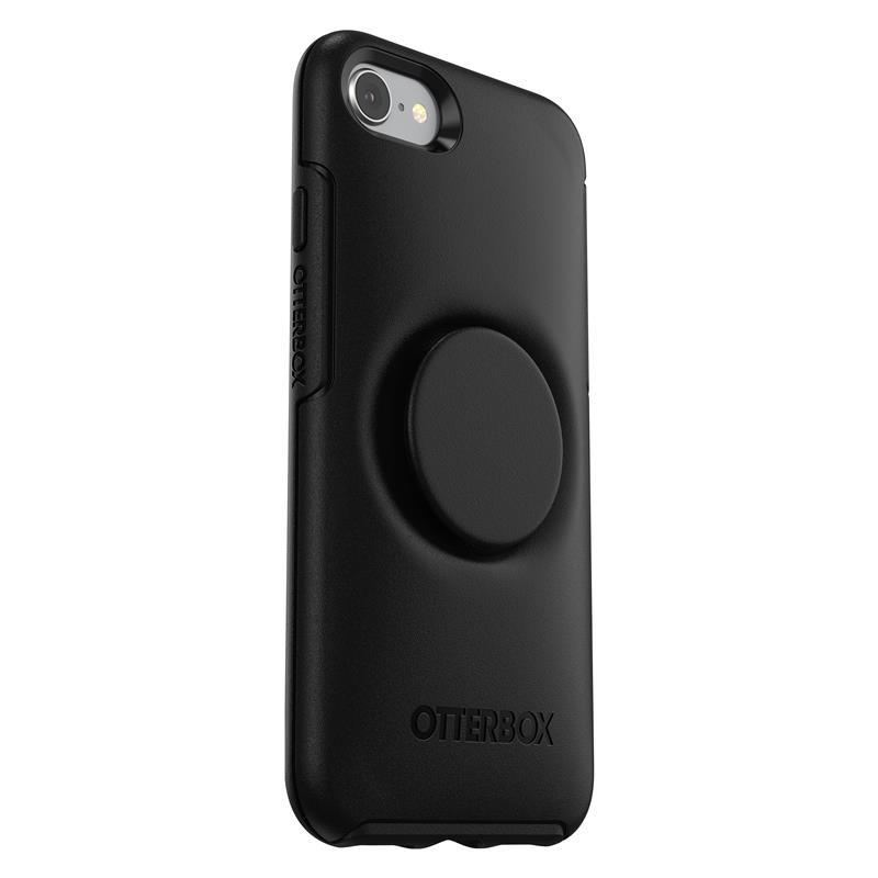 OtterBox Otter+Pop Symmetry Series voor Apple iPhone SE (2nd gen)/8/7, zwart