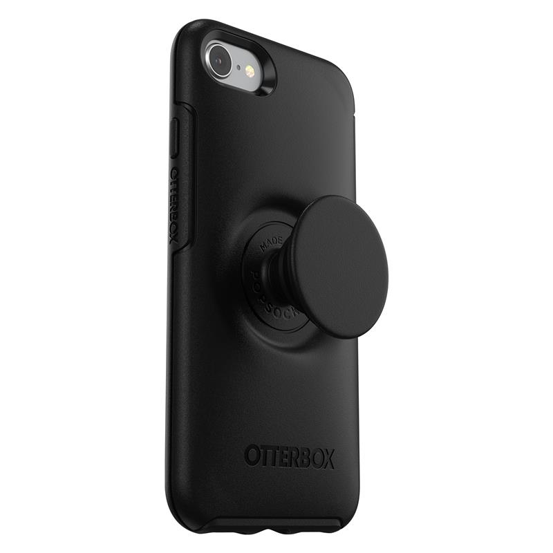 OtterBox Otter+Pop Symmetry Series voor Apple iPhone SE (2nd gen)/8/7, zwart