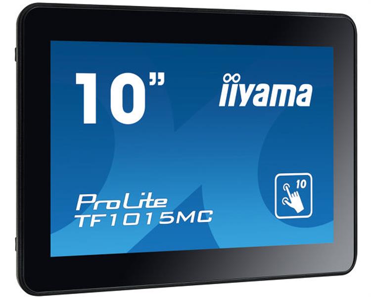 iiyama TF1015MC-B2 touch screen-monitor 25,6 cm (10.1"") 1280 x 800 Pixels Zwart Multi-touch