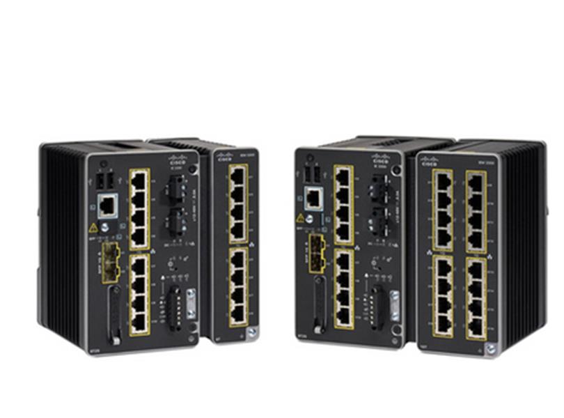 Cisco Catalyst IE3300 Managed L2 10G Ethernet (100/1000/10000) Zwart