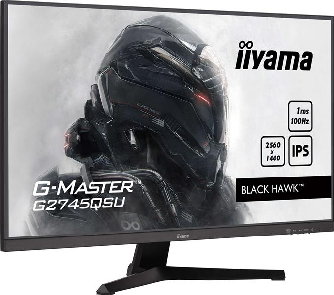 iiyama G-MASTER G2745QSU-B2 computer monitor 68,6 cm (27"") 2560 x 1440 Pixels Wide Quad HD LED Zwart