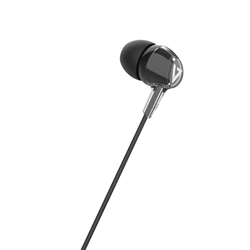 V7 HA220 hoofdtelefoon/headset Bedraad In-ear Gesprekken/Muziek/Sport/Elke dag Zwart