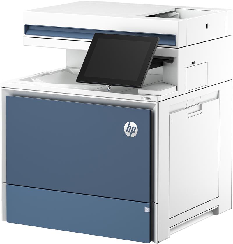 HP LaserJet Color Enterprise MFP 5800dn printer, Afdrukken, kopiëren, scannen, faxen (optie), Automatische documentinvoer; optionele high-capacity lad