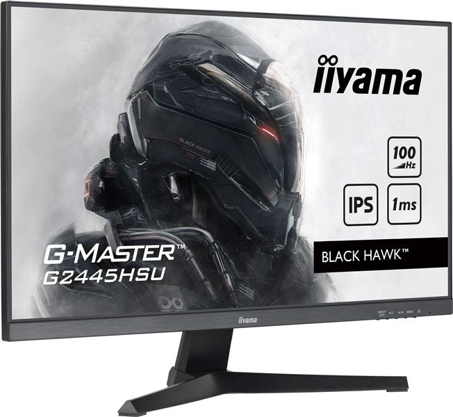 iiyama G-MASTER G2445HSU-B2 computer monitor 61 cm (24"") 1920 x 1080 Pixels Full HD LCD Zwart