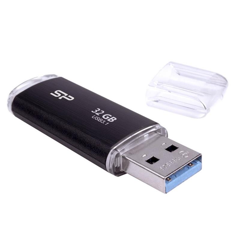 Silicon Power 32GB Blaze B02 USB 3.0 flashdrive Zwart