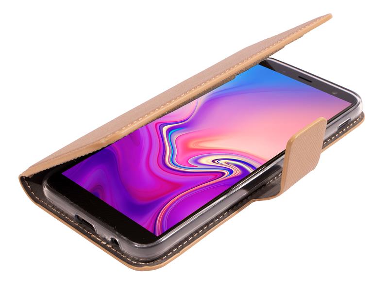 Mobiparts Saffiano Wallet Case Samsung Galaxy J6 (2018) Copper