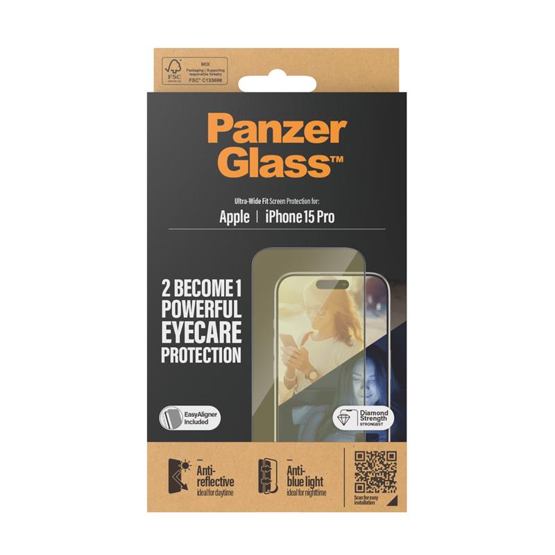 PanzerGlass UWF Anti Reflective & Bluelight Doorzichtige schermbeschermer Apple 1 stuk(s)
