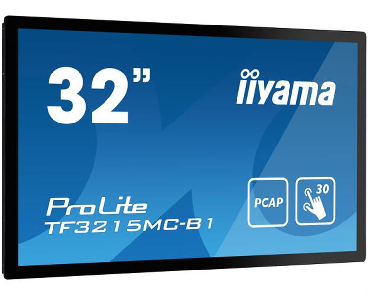 iiyama ProLite TF3215MC-B1 touch screen-monitor 81,3 cm (32"") 1920 x 1080 Pixels Zwart Single-touch Kiosk