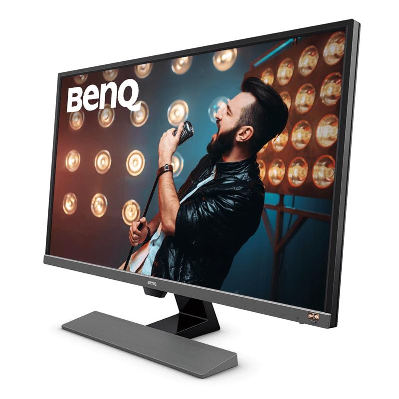 Benq EW3270U 80 cm (31.5) 3840 x 2160 Pixels 4K Ultra HD LED Zwart, Grijs, Metallic