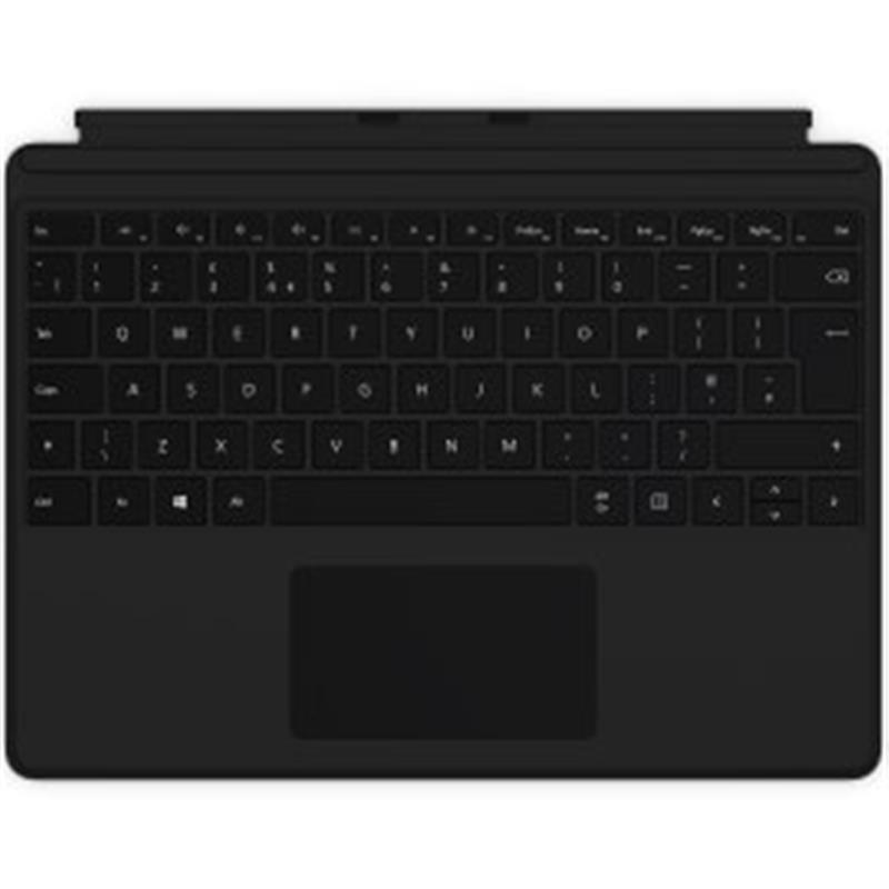 Microsoft Surface Pro X Keyboard Zwart Microsoft Cover port QWERTZ Duits