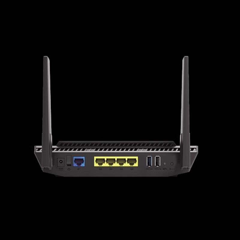 ASUS RT-AX56U draadloze router Dual-band (2.4 GHz / 5 GHz) Gigabit Ethernet Zwart