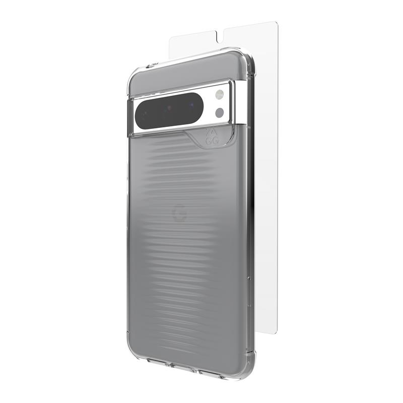 ZAGG Luxe + Glass 360 mobiele telefoon behuizingen 17 cm (6.7"") Hoes Transparant