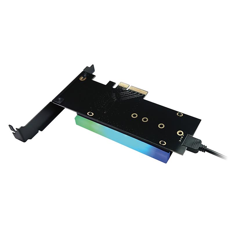 LC-Power LC-PCI-M2-NVME-ARGB PCI controller for an M 2 NVMe SSD