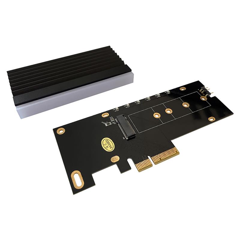 LC-Power LC-PCI-M2-NVME-ARGB PCI controller for an M 2 NVMe SSD