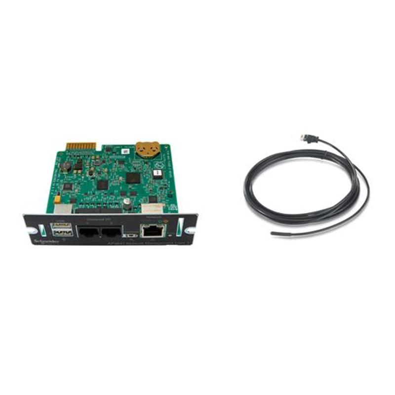 APC AP9641 Smart-UPS Netwerk Management Card met omgevings bewaking (gen3)