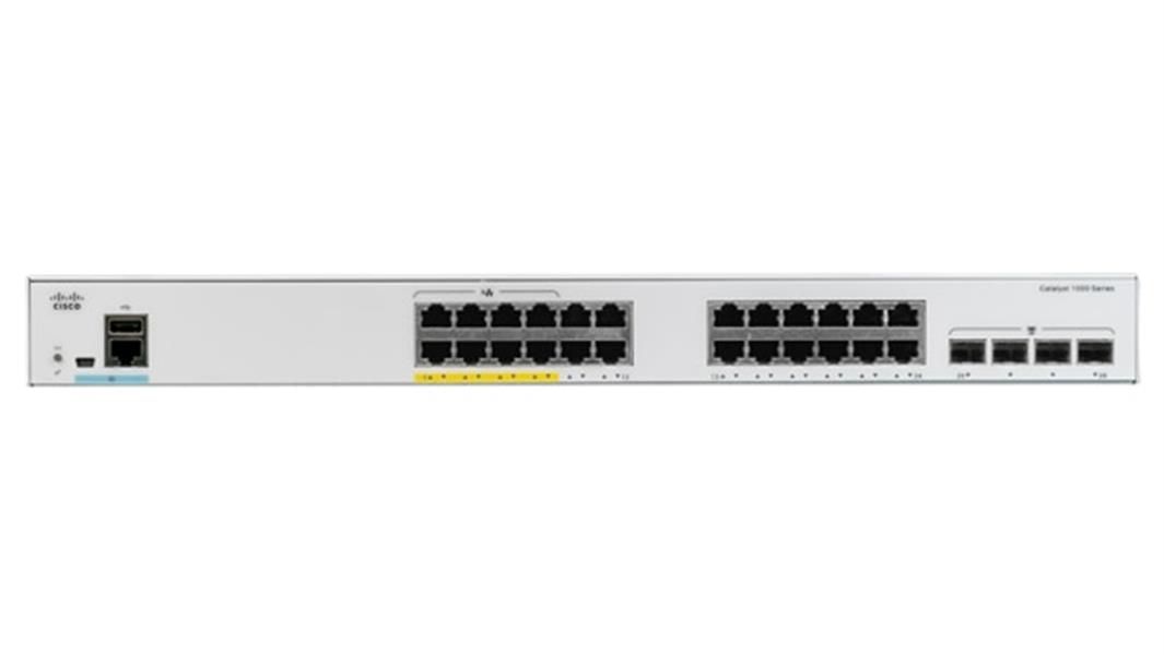 Cisco Catalyst C1000-24T-4G-L netwerk-switch Managed L2 Gigabit Ethernet (10/100/1000) Grijs