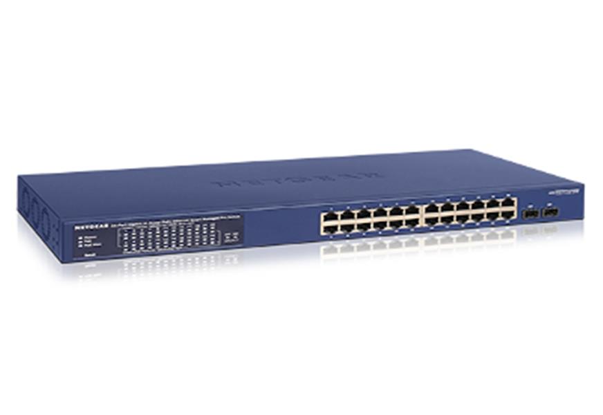 Netgear GS724TPP Managed L2/L3/L4 Gigabit Ethernet (10/100/1000) Blauw Power over Ethernet (PoE)