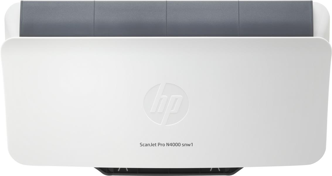 HP Scanjet Pro N4000 snw1 Sheet-feed Scanner Paginascanner 600 x 600 DPI A4 Zwart, Wit