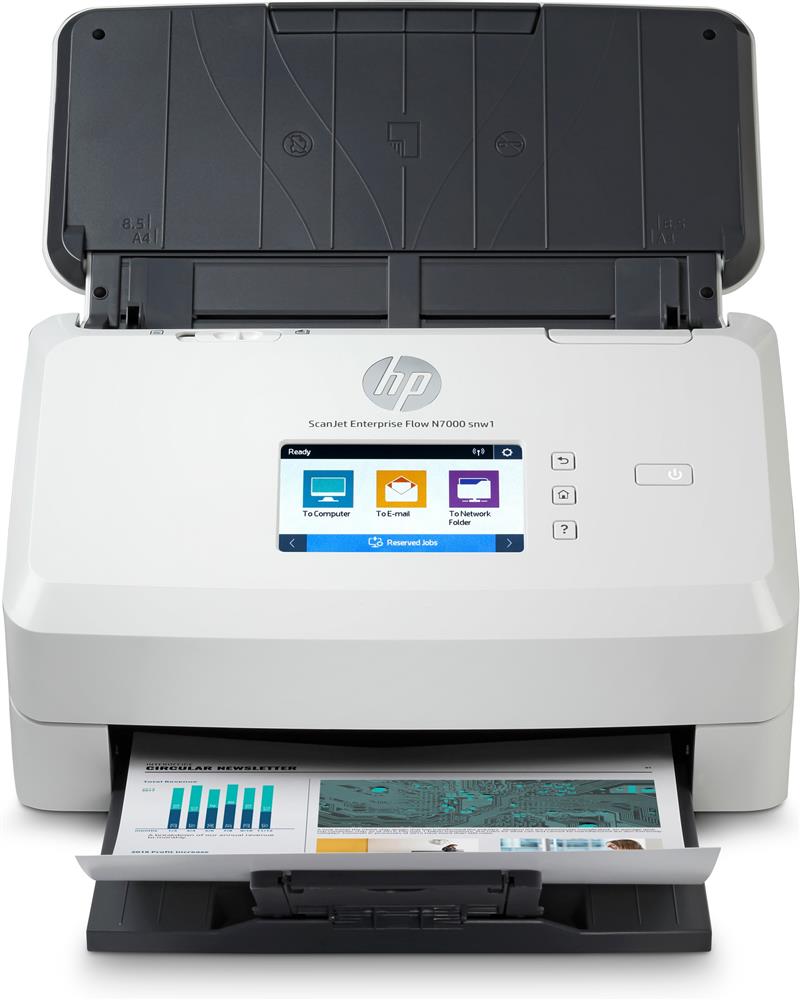 HP Scanjet Enterprise Flow N7000 Paginascanner 600 x 600 DPI A4 Wit