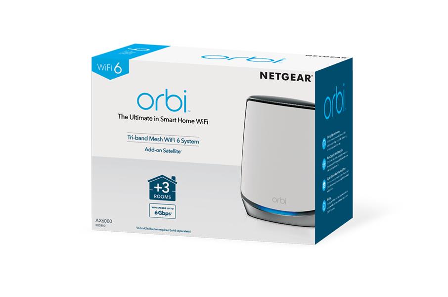 Netgear RBS850 Netwerkrepeater 10,100,1000 Mbit/s Grijs