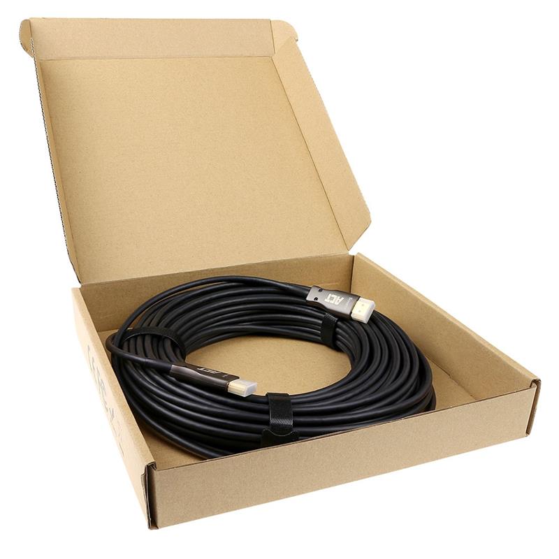 ACT AK4117 HDMI kabel 10 m HDMI Type A (Standaard) Zwart