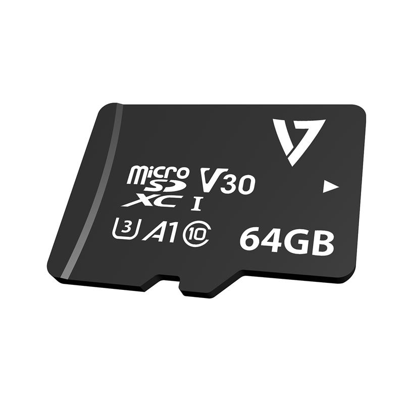 V7 VPMD64GU3 flashgeheugen 64 GB MicroSDXC UHS-III Klasse 10