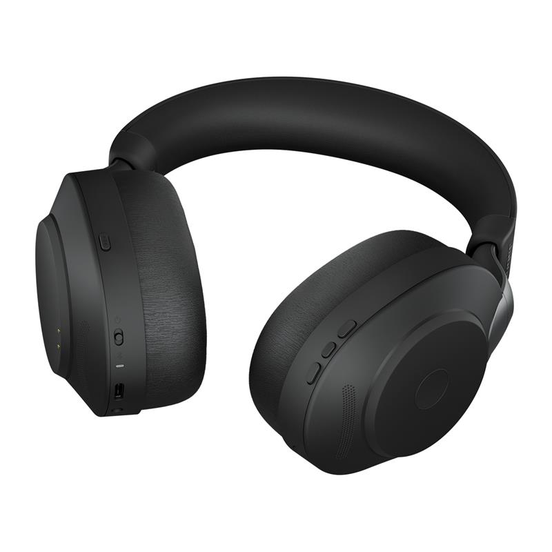 Jabra Evolve2 85, UC Stereo Headset Bedraad en draadloos Hoofdband Kantoor/callcenter USB Type-C Bluetooth Zwart