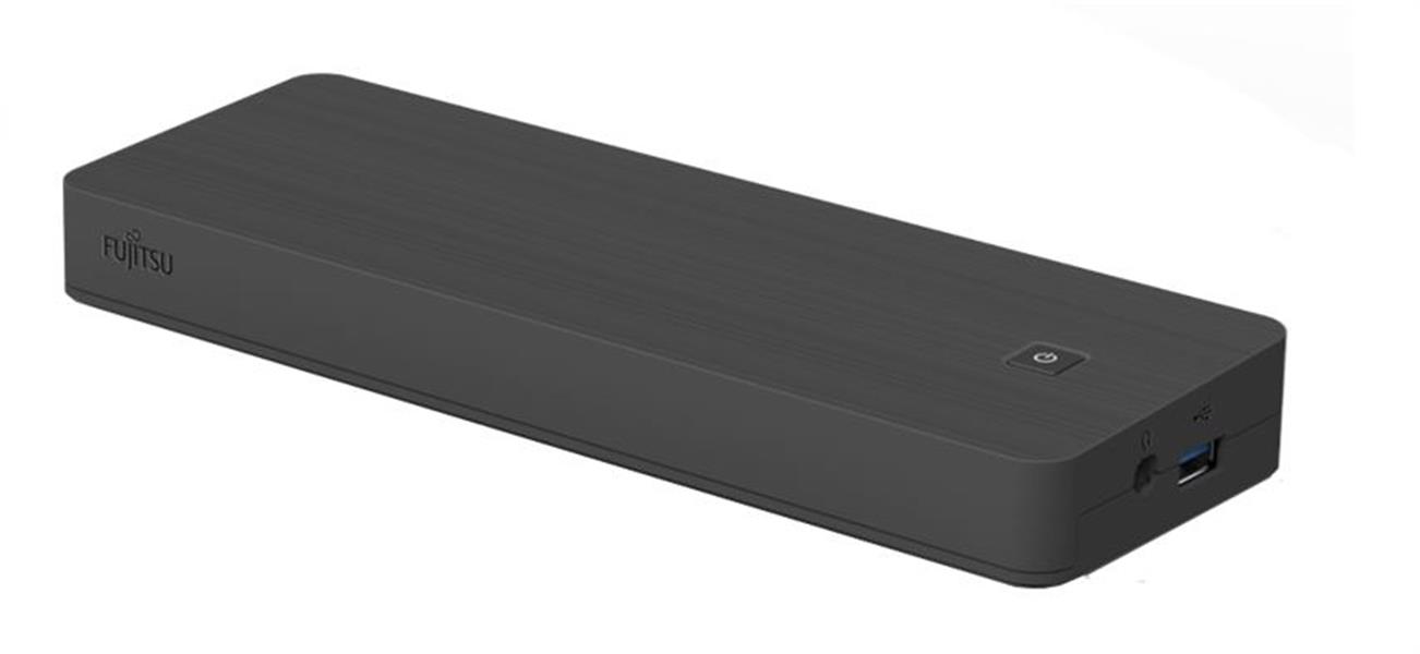 Fujitsu L100 USB Type-C Port Replicator 2 Bedraad USB 3.2 Gen 1 (3.1 Gen 1) Type-C Zwart