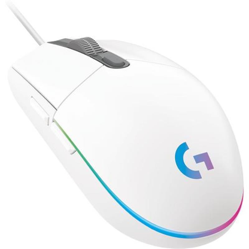 LOGI G203 LIGHTSYNC Gaming Mouse White
