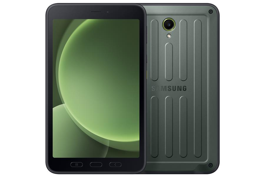 Samsung Galaxy Tab Active5 Enterprise Edition 5G LTE-TDD & LTE-FDD 128 GB 20,3 cm (8"") Samsung Exynos 6 GB Wi-Fi 6 (802.11ax) Android 14 Groen