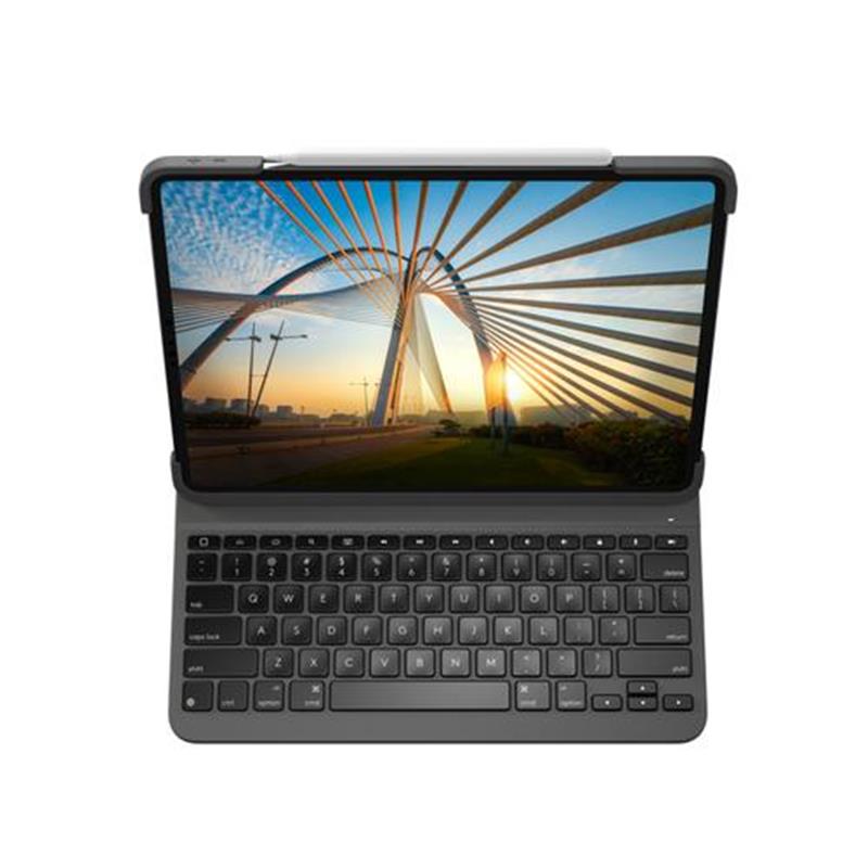 Logitech Slim Folio Pro QWERTZ Zwitsers Grafiet Bluetooth