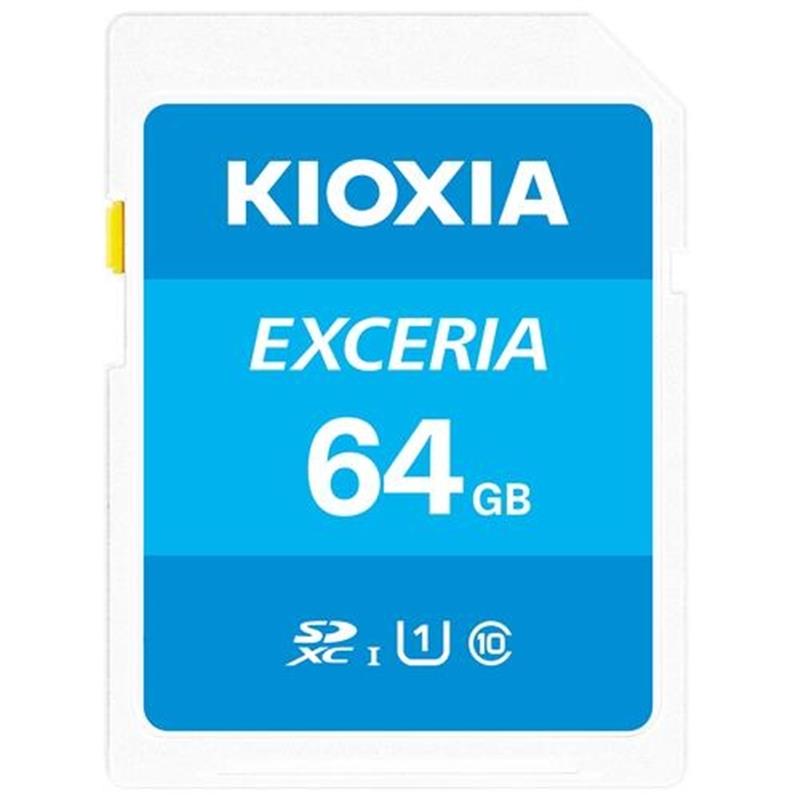 Kioxia Exceria flashgeheugen 64 GB SDXC Klasse 10 UHS-I