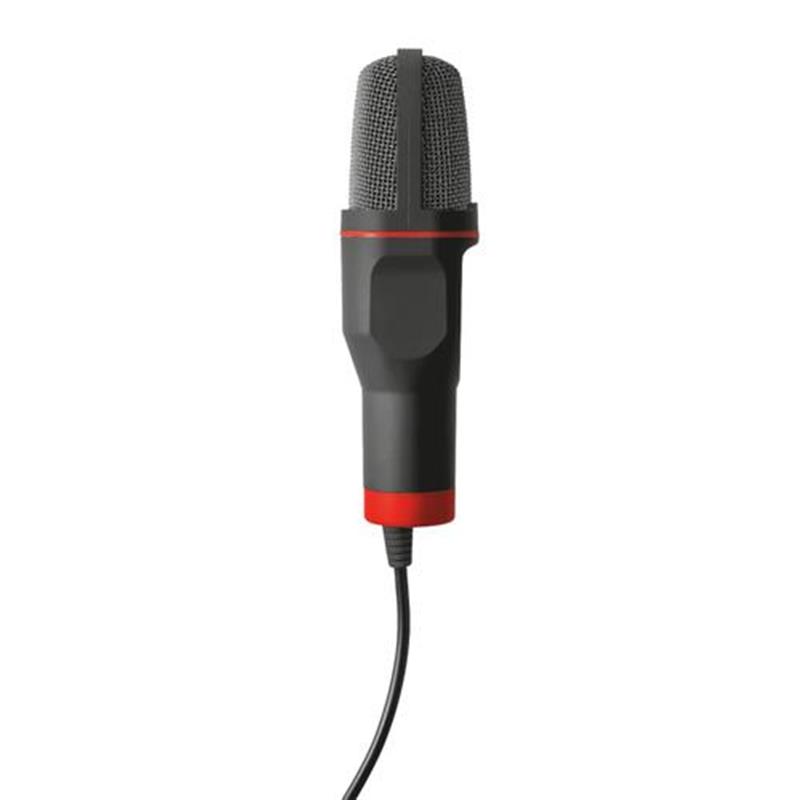 Trust GXT 212 Zwart, Rood PC-microfoon