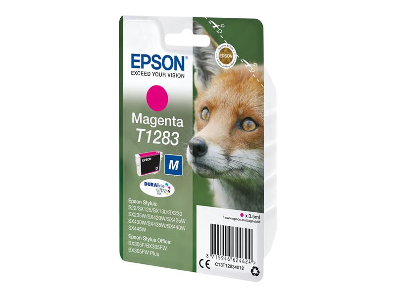 Epson Fox Singlepack Magenta T1283 DURABrite Ultra Ink