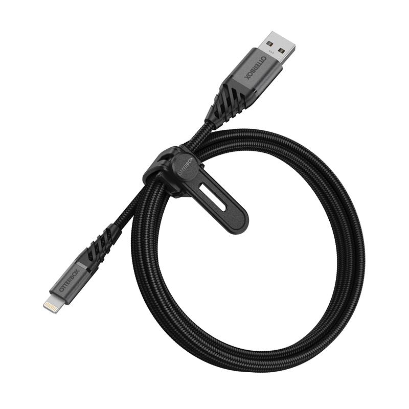 OtterBox Premium Cable USB A-Lightning 1M, zwart