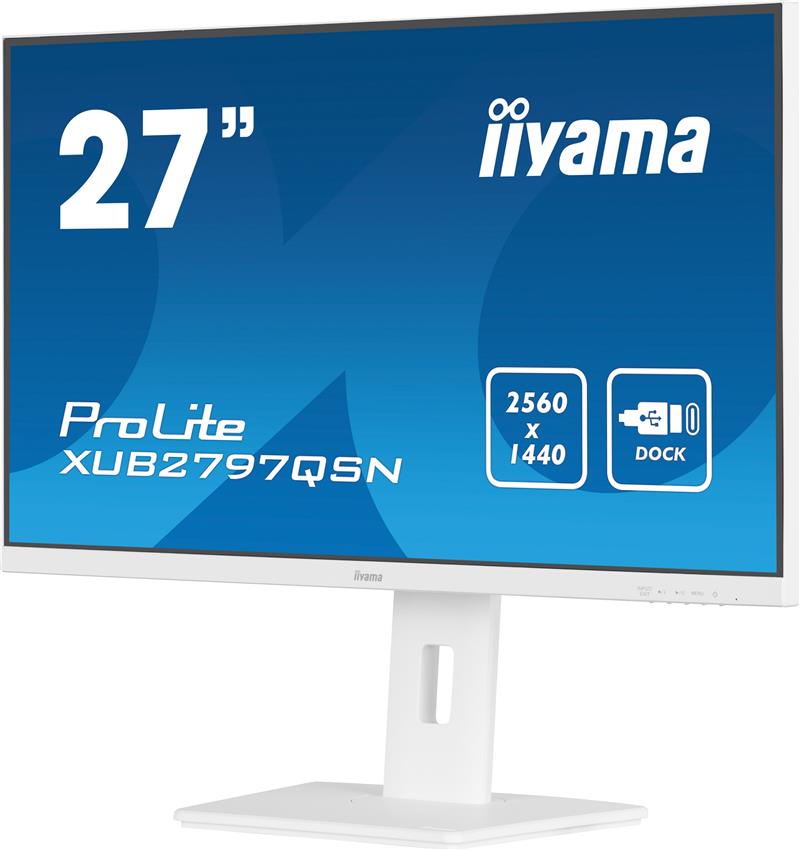 iiyama ProLite XUB2797QSN-W1 computer monitor 68,6 cm (27"") 1920 x 1080 Pixels Full HD LED Wit