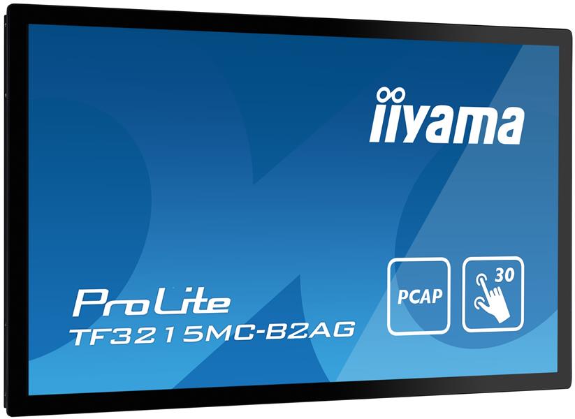 iiyama ProLite TF3215MC-B2AG computer monitor 80 cm (31.5"") 1920 x 1080 Pixels Full HD LED Touchscreen Kiosk Zwart