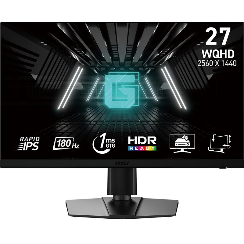 MSI G272QPF E2 computer monitor 68,6 cm (27"") 2560 x 1440 Pixels Wide Quad HD Zwart