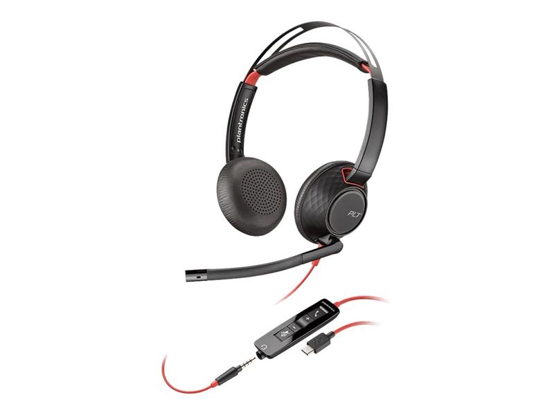 Blackwire C5220 - Headset - Head-band - USB-C