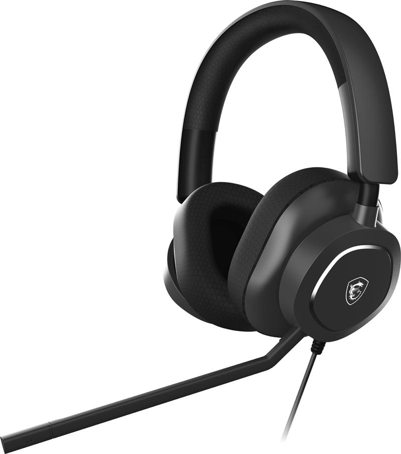 MSI Maestro 300 Headset Bedraad Hoofdband Gamen USB Type-C / USB Type-A Zwart, Rood