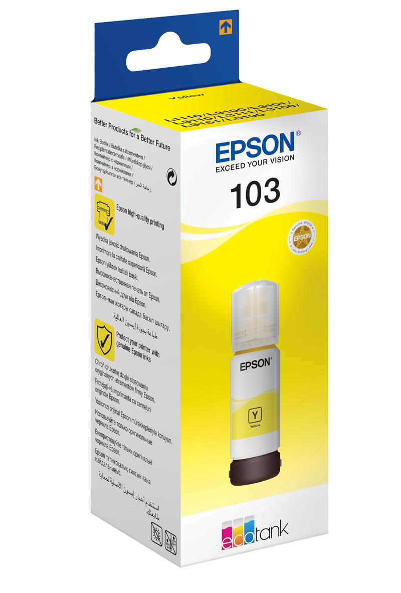 Epson 103 EcoTank Yellow ink bottle (WE)